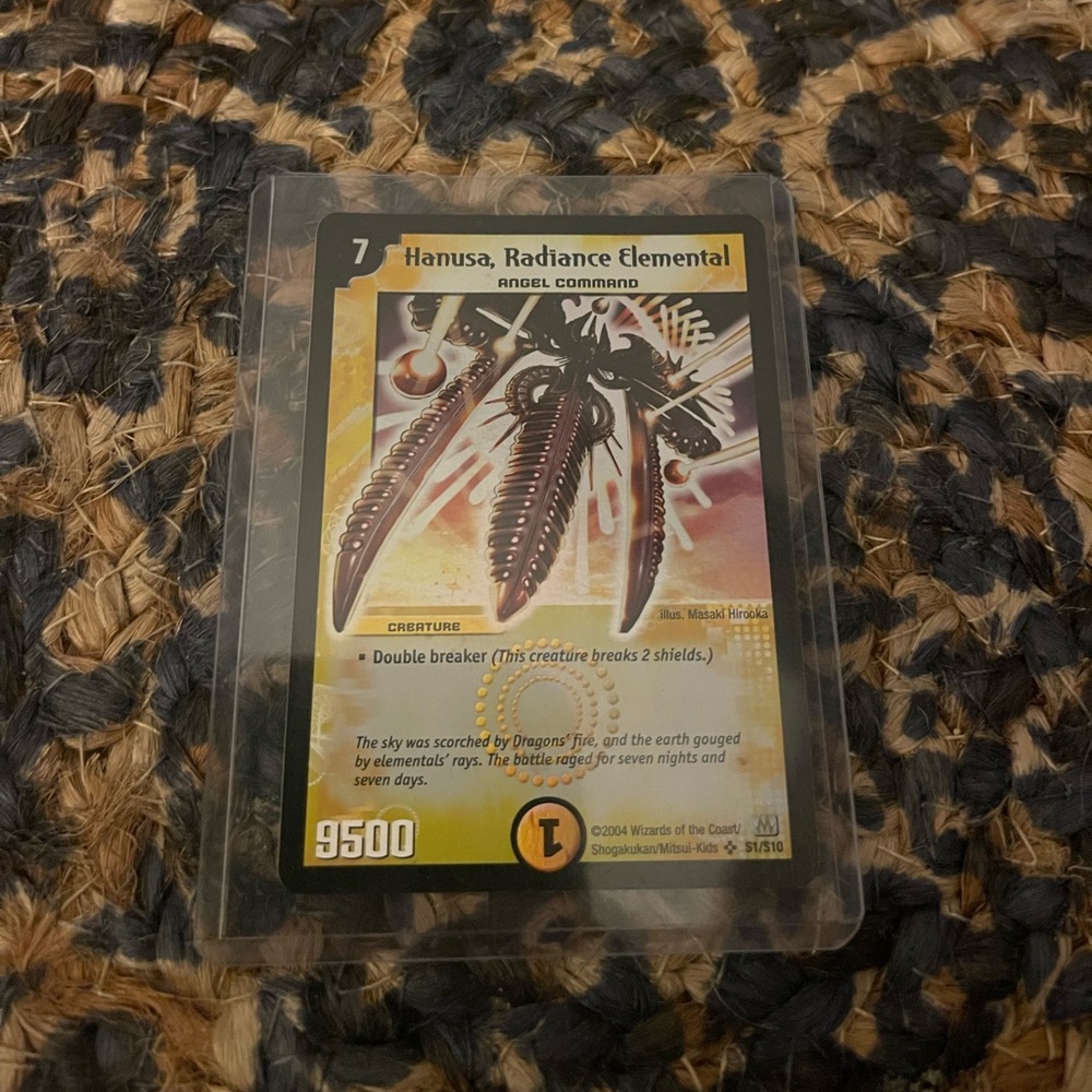 Duel Masters Hanusa, Radiance Elemental S1/S10 Super Rare